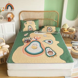 Bộ Chiếu lụa 5D kèm 2 vỏ gối, sẵn hàng đủ size
