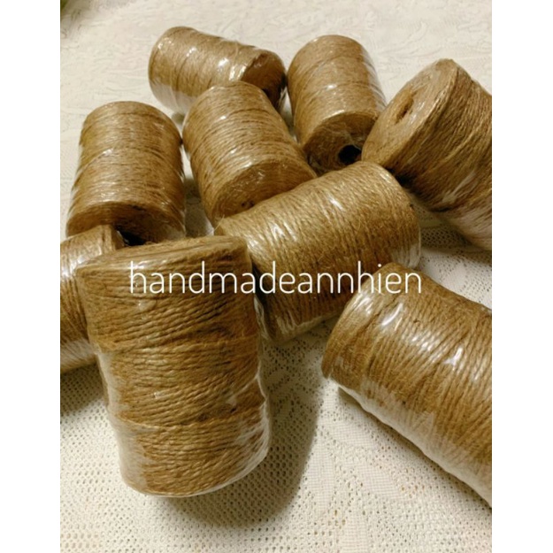 Cuộn 100 mét dây thừng 2mm_ Dùng để trang trí nhà _ treo ảnh _ quấn lọ - phụ kiện handmde _ DIY