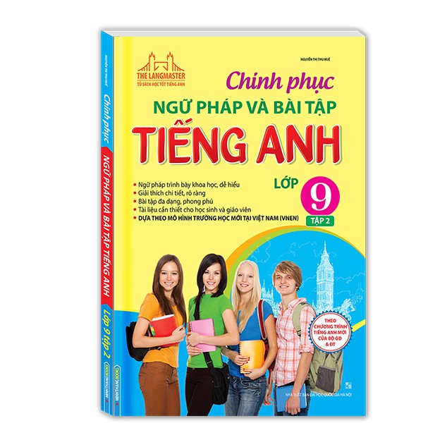 Sách - Chinh phục ngữ pháp và bài tập tiếng Anh lớp 9 tập 2