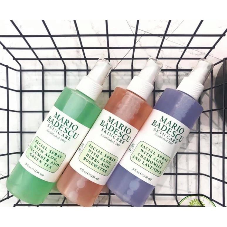 Toner Xịt Khoáng Mario Badescu Facial Spray 236ml