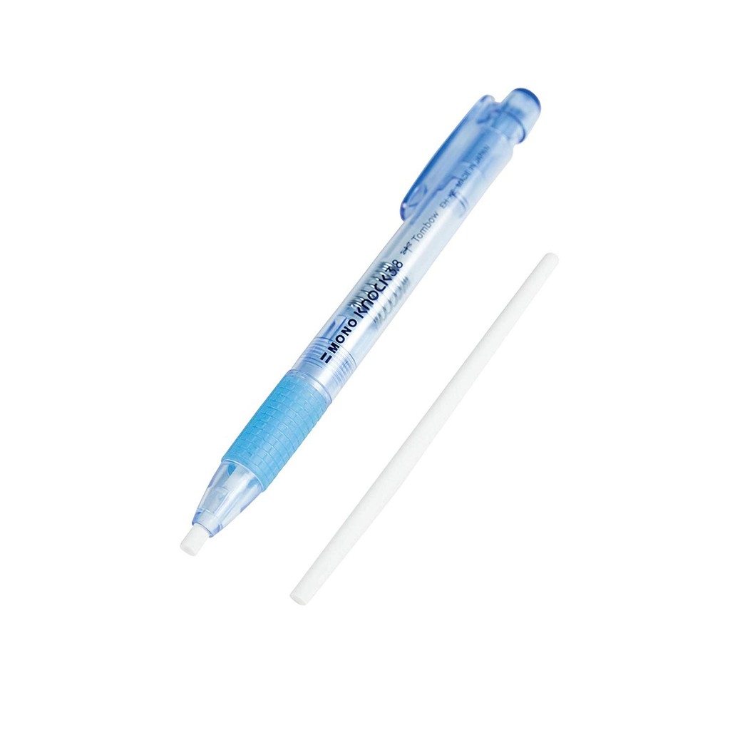 Bút Gôm Bấm 3.8mm Tombow EH-KE 40 - Xanh Dương Nhạt - Tombow