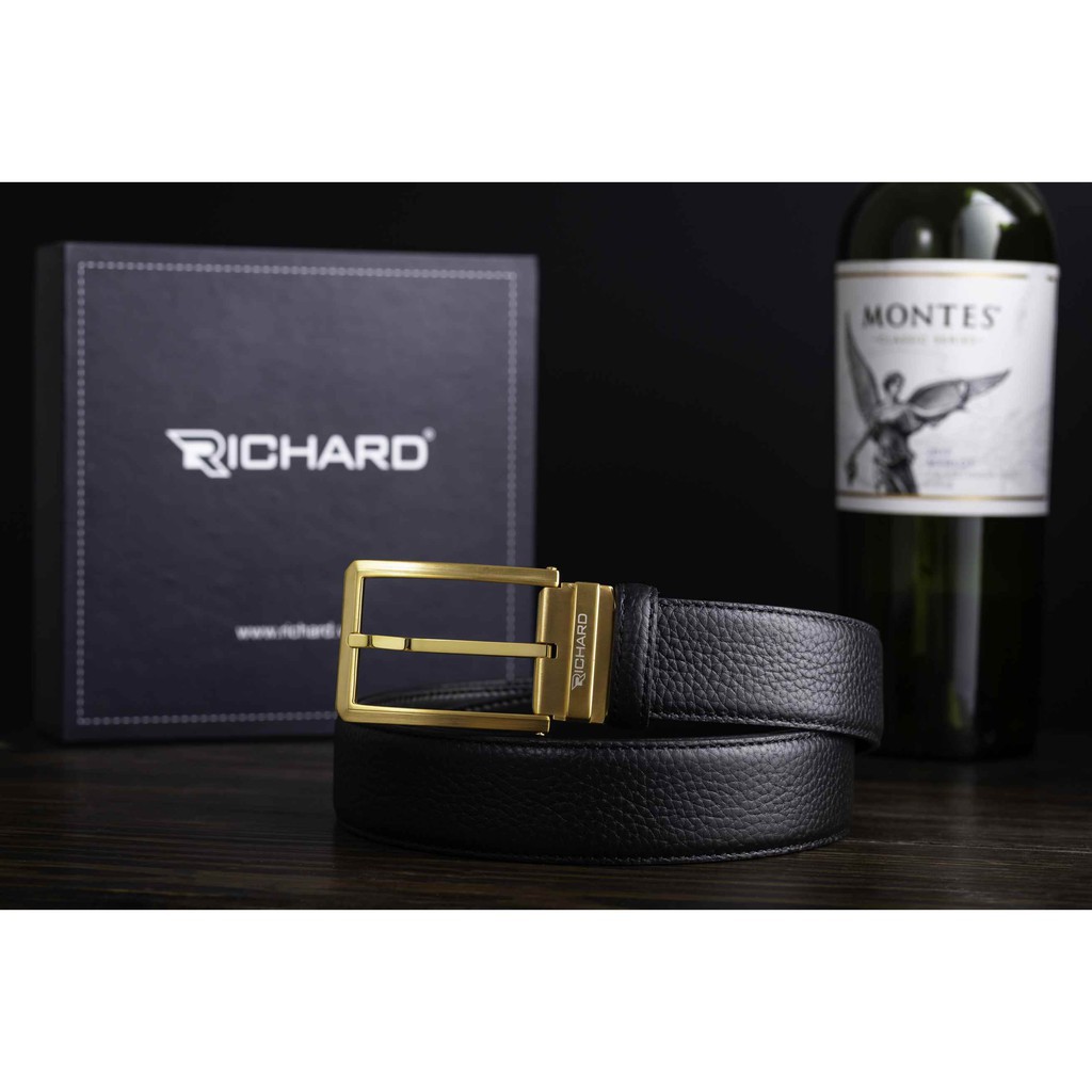 ( Có sẵn) DÂY LƯNG NAM DA BÒ CAO CẤP RICHARD 037