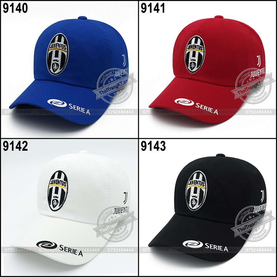 Nón kết, nón lưỡi trai, mũ nón bóng đá Juventus