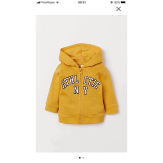 Áo nỉ da cá HM KIDS authentic