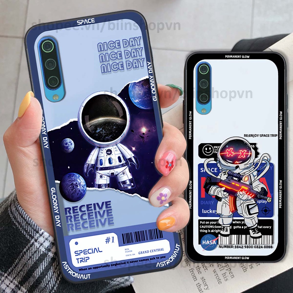 Ốp Xiaomi Mi 9 SE phi hành gia vũ trụ space.x siêu đẹp, thời trang