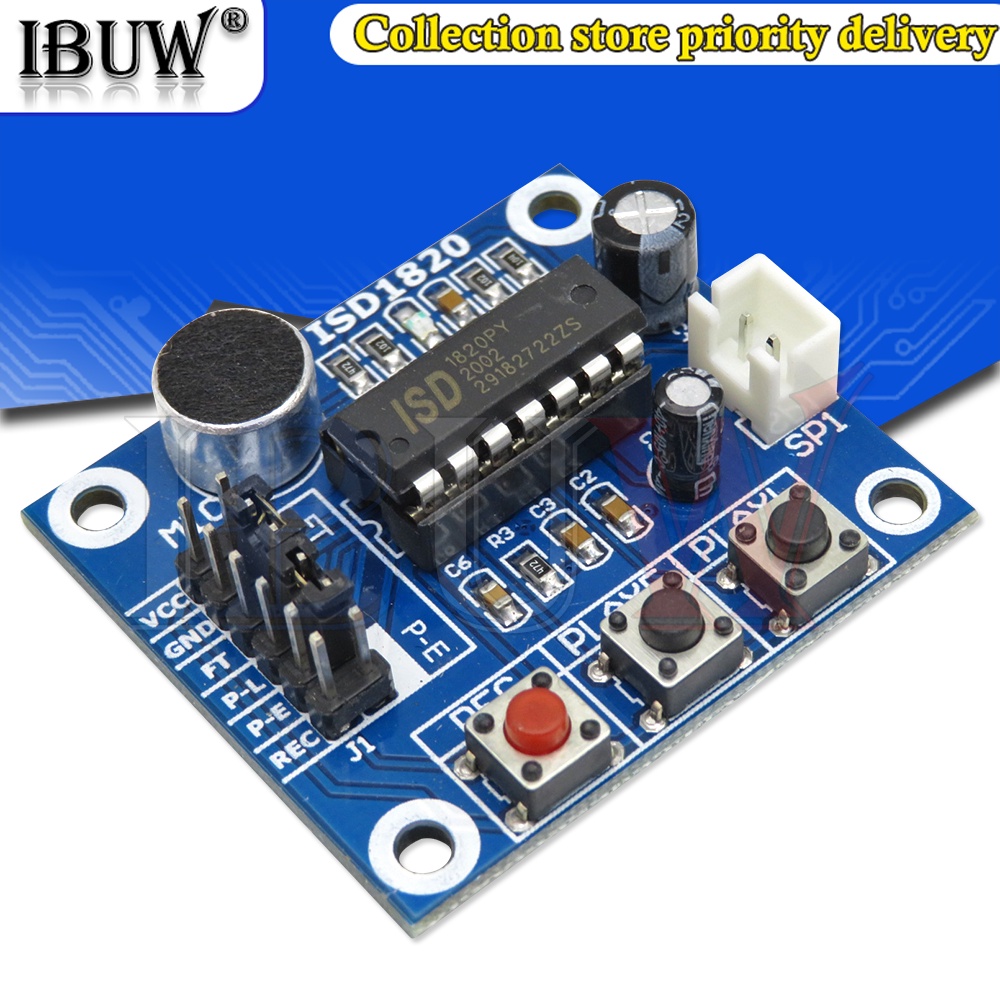 1 Mô Đun Ghi Âm ISD1820 Có Mic