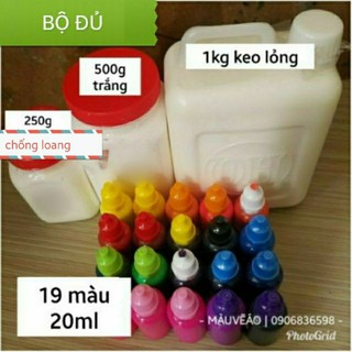 BỘ MÀU VẼ VẢI (đủ)