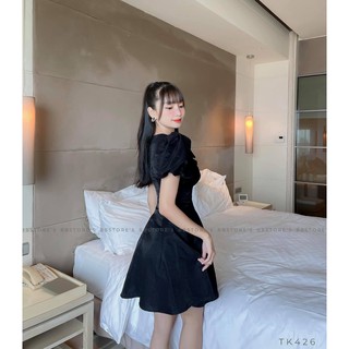  [BBSTORE'S] Đầm Xoè Đắp Chéo Densii - TK426