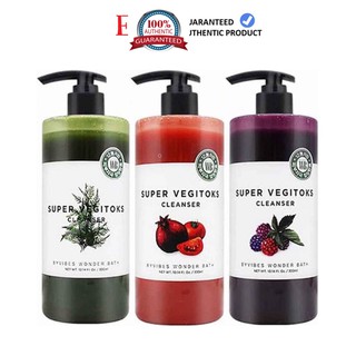 Sữa rửa mặt rau củ Super Vegitoks Cleanser