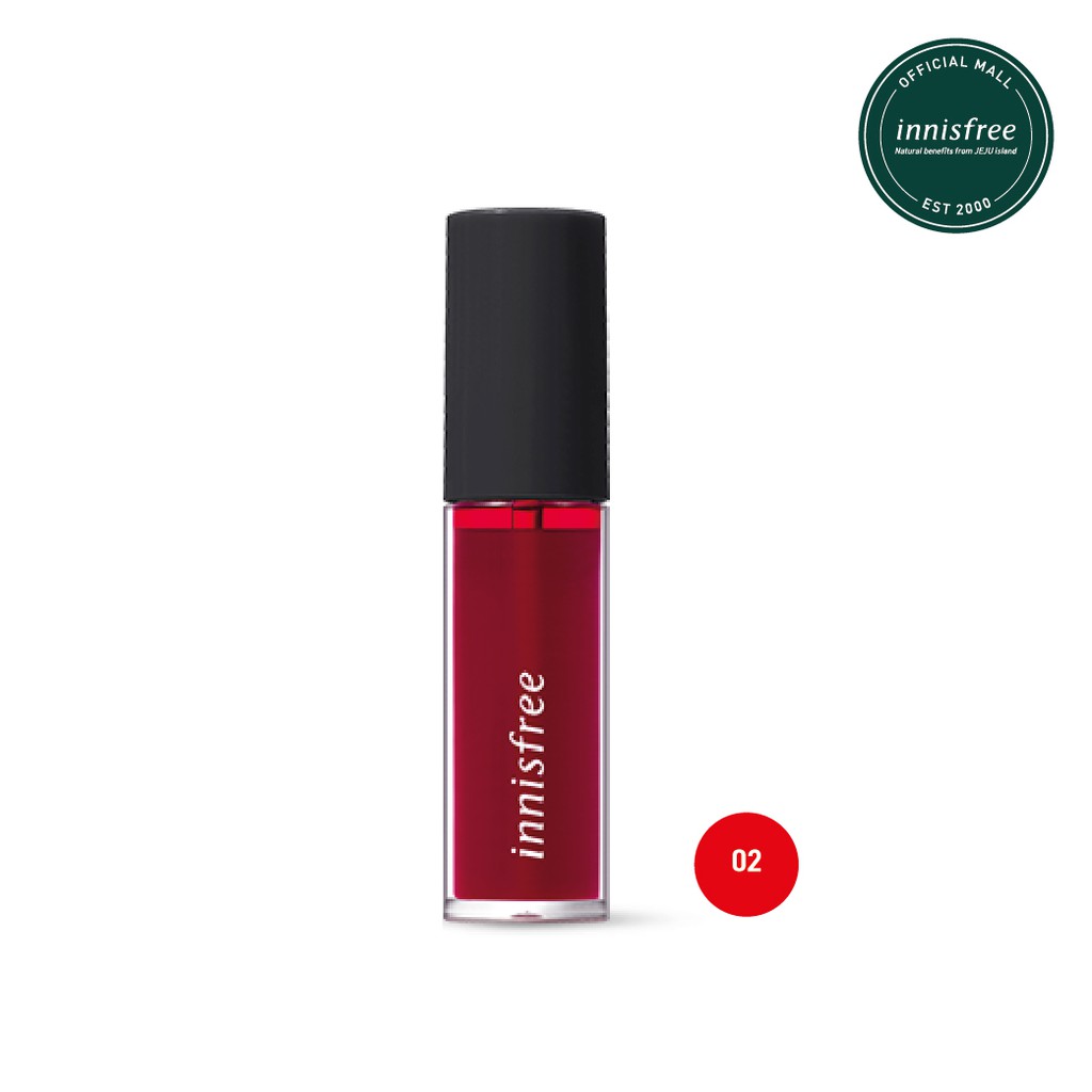 (hàng Mới Về) Son Tint Innisfree Số 02 12g Màu Sắc Sống Động