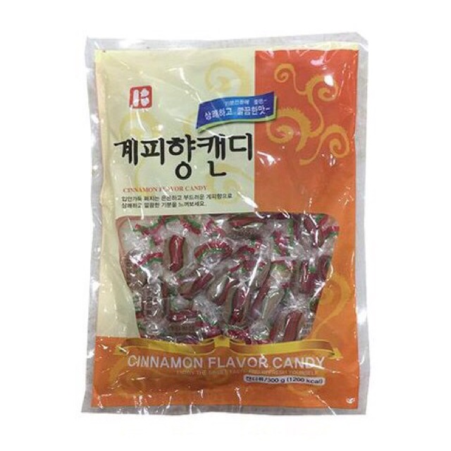 Combo 5 gói x300gr/ gói kẹo quế melland