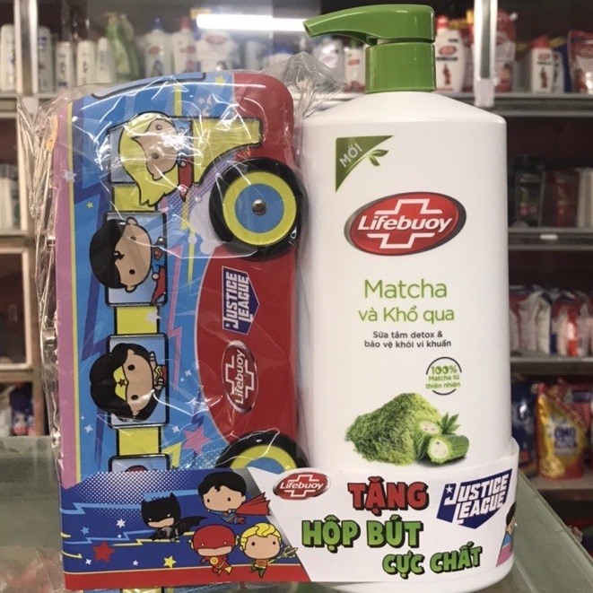 Sữa tắm Lifebuoy Macha và Khổ Qua 850g