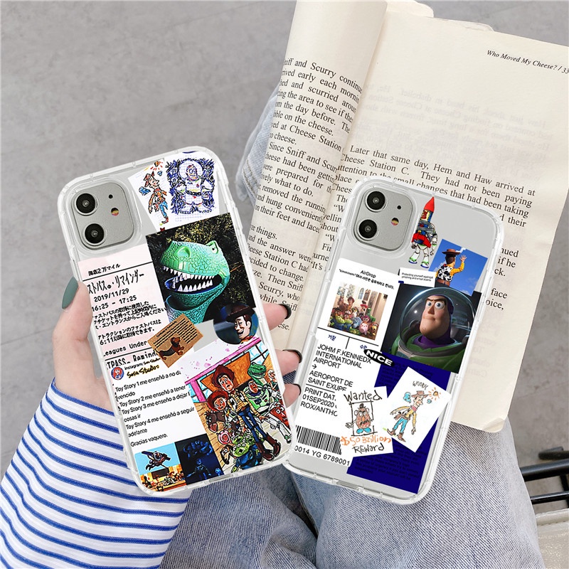 Ốp lưng Trong Suốt Họa Tiết Hoạt Hình Cho Iphone 6 6s 6+ 6s+ 7 7+ 8 8+ X Xs Xr Xsmax 11 11pro 12 12Pro 12Promax 13 13Pro 13Promax