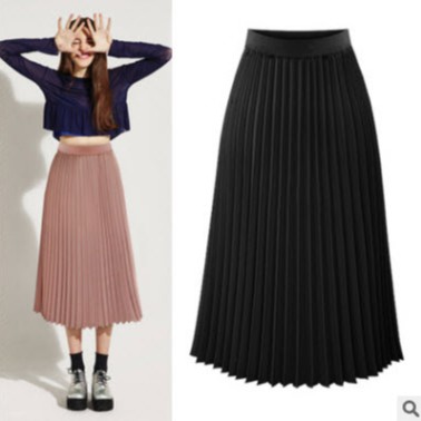 CHÂN  VÁY  XẾP  LY