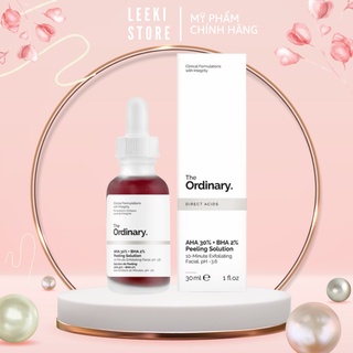 Tinh chất the ordinary aha 30% + bha 2% peeling solution