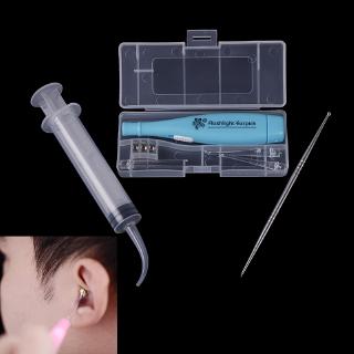 [Hàng mới về] Dụng cụ ngoáy tai có đèn LED kèm 3 đầu bơm nước làm sạch