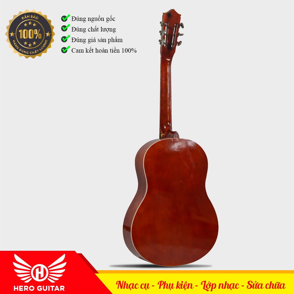 guitar acoustic B2 (tặng full phụ kiện ) đàn guitar đẹp giá rẻ- Hero Guitar Đà Nẵng