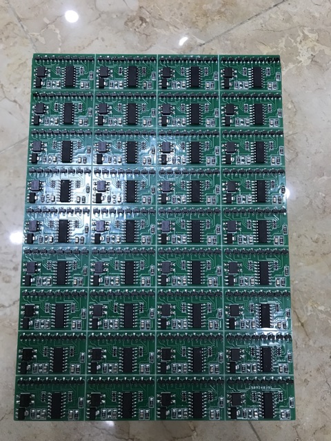 Set 5 Mạch hào quang 8 cổng 12v chương trình