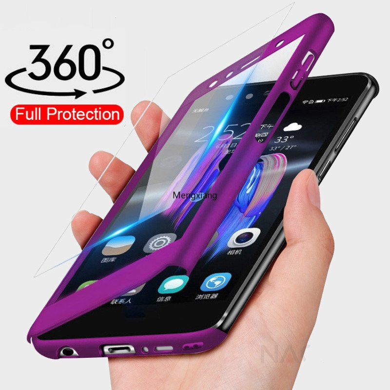 Ốp Lưng Bảo Vệ Toàn Diện 360 Độ Cho Huawei Y5 Y6 Y7 2019 Y7 Y9 2018 Huawei Y6 Y7 Pro 2019