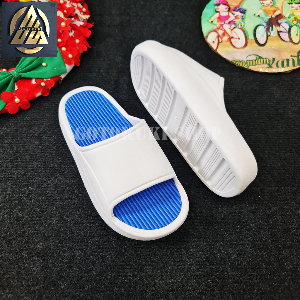 Dép bánh mì nam nữ Unisex [Video + Ảnh thật 100%] dép nam nữ quai ngang đế cao 4cm BM-8018