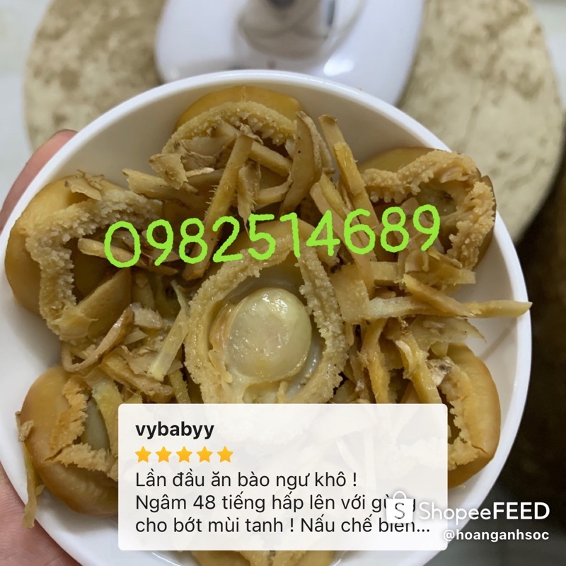 Ng100g bào ngư xuất khẩu size đại
