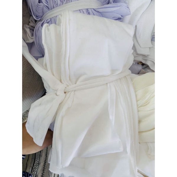 Vải Cotton Trắng