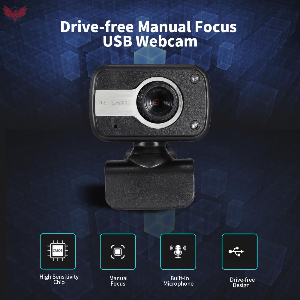Webcam 480p Kèm Đèn Led Cho Máy Tính | BigBuy360 - bigbuy360.vn