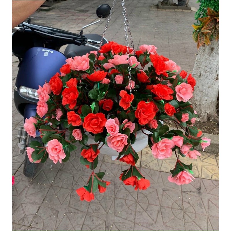 Cụm hoa đỗ quyên 12 nhánh -40 cm