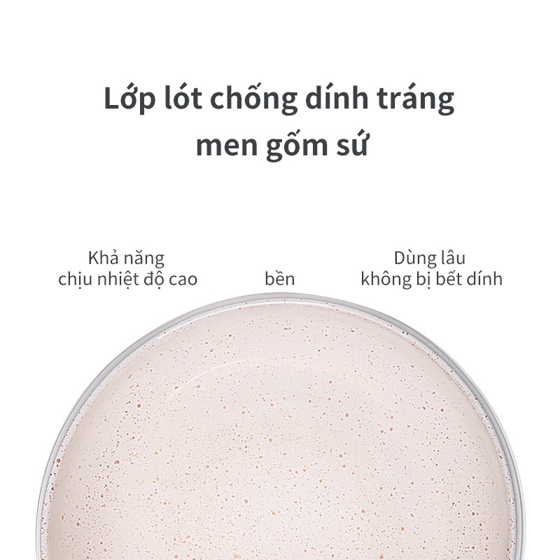 Nồi lẩu điện đa năng Simplus chống dính 1.5L điều chỉnh nhiệt độ lẩu điện nhỏ tay cầm dài