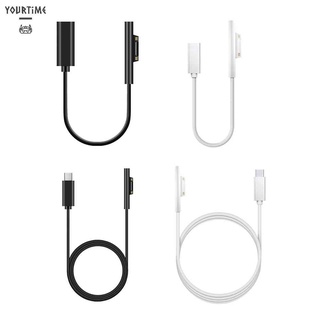 Dây Cáp Sạc USB Type-C PD Dành Cho Microsoft Surface Pro 7 6 5 4 3