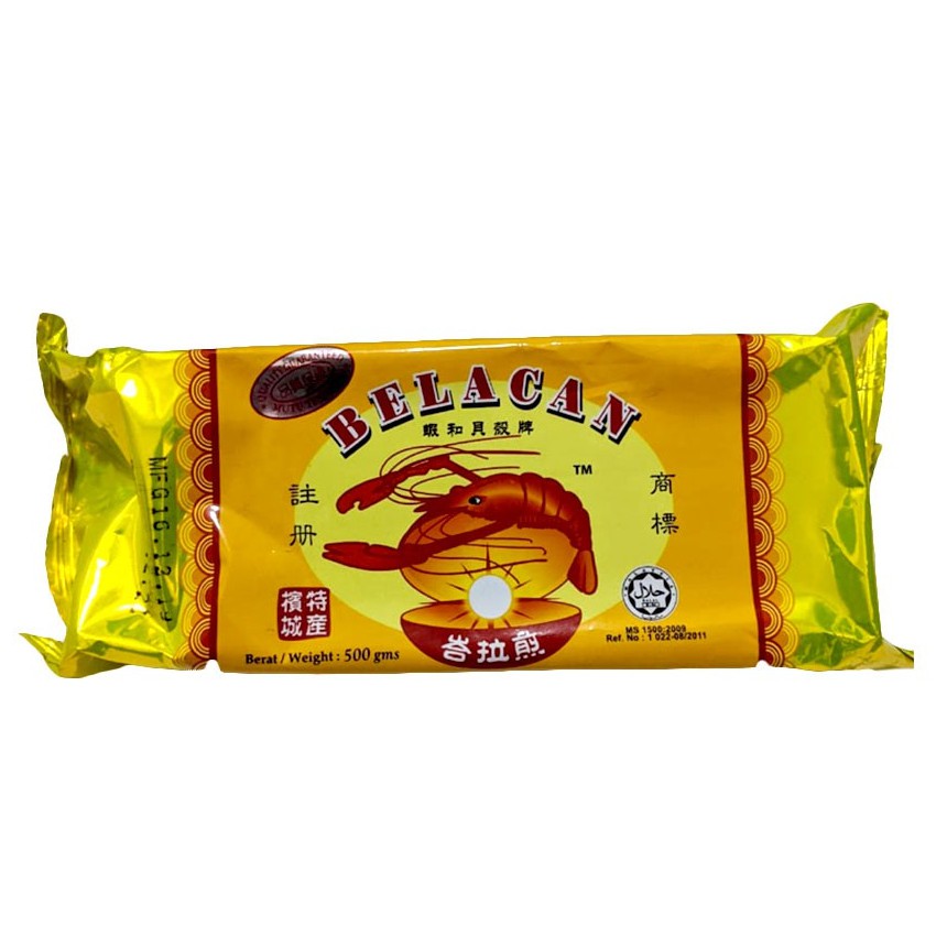 Mắm Tôm Belacan Đặc Biệt 500gr/ Mắm Ruốc Mã Lai/ Mắm Tôm Mã Lai - NK Malaysia