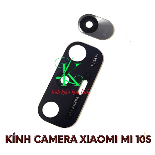 Kính camera xiaomi mi 10s có sẵn keo dán