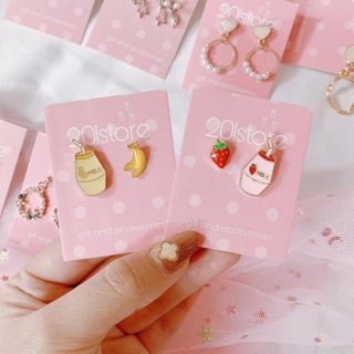 Khuyên nụ sữa chuối, sữa dâu