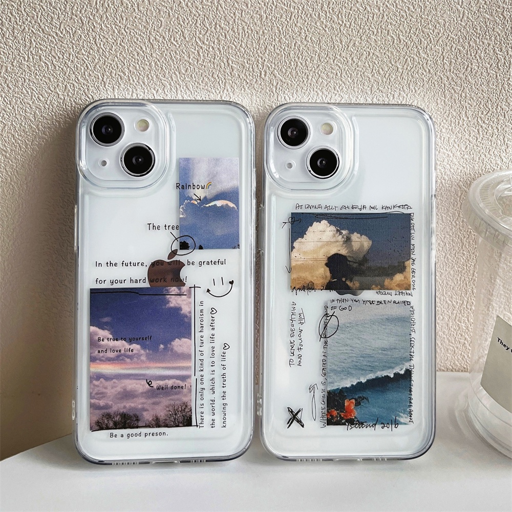 Ốp Điện Thoại TPU Mềm Trong Suốt Chống Sốc Cho IPhone 14 Pro max 14 Plus 13 12 Pro max 11 Pro max x xs max xr 7 8 Plus