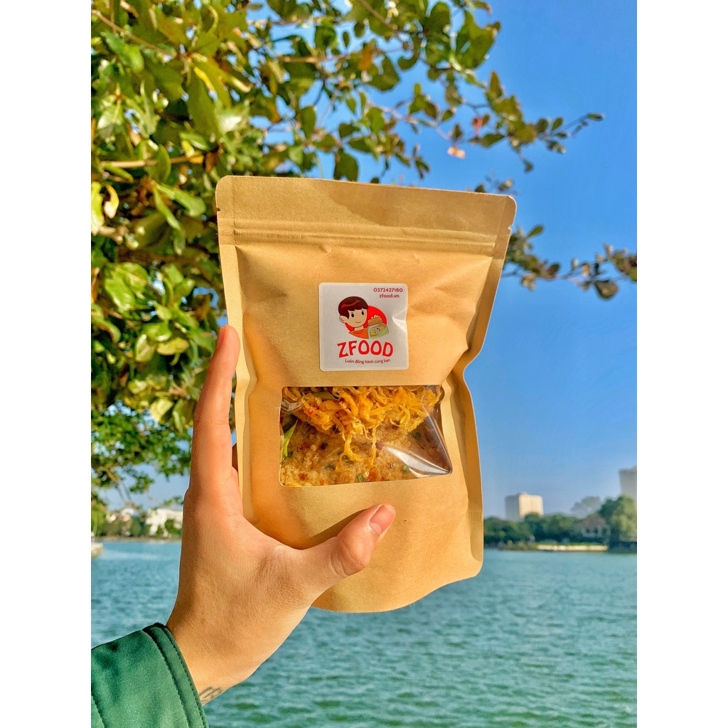 Cơm cháy lắc khô gà 200g ZFOOD đồ ăn vặt siêu ngon lun | BigBuy360 - bigbuy360.vn