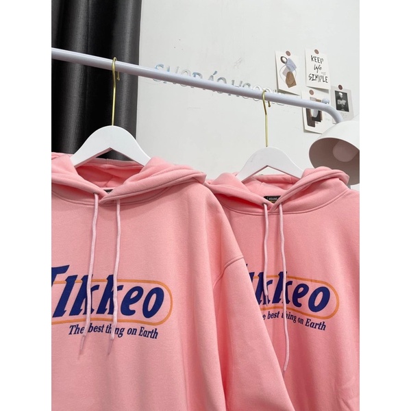[ Rẻ vô địch ] Áo hoodie form rộng tay bồng mũ hai lớp - Tikkeo