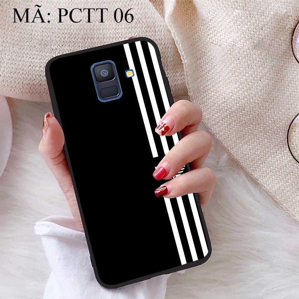 Ốp lưng Samsung A6 2018 viền dẻo TPU BST Phong Cách Thể Thao