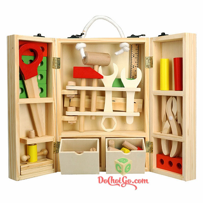 [Mã LIFETOYS1 giảm 30K đơn 99K] Đồ chơi trẻ em thông minh - Bộ dụng cụ sửa chữa, Đồ chơi cho bé trai năng động.