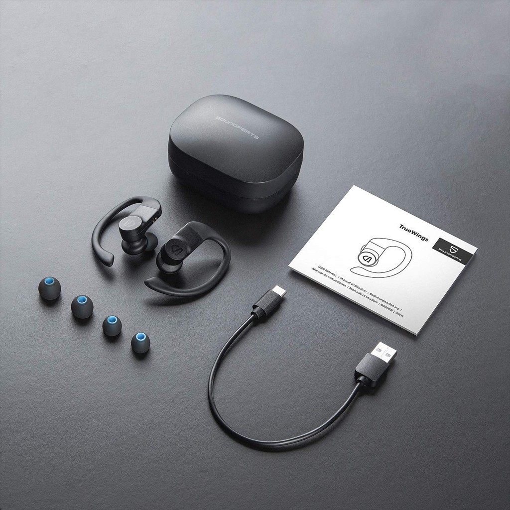 Tai nghe True Wireless Earbuds SoundPEATS TrueWings Xuyên Âm TransParency BlueV5.0