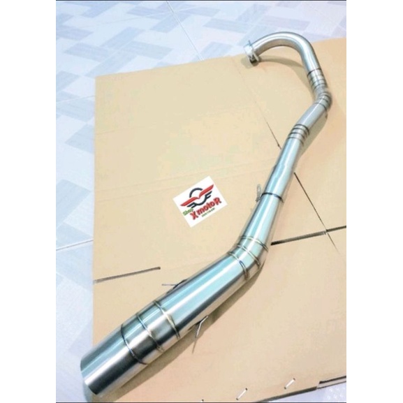 Cổ pô  Exciter 135 cổ INOX 304 gắn pô độ