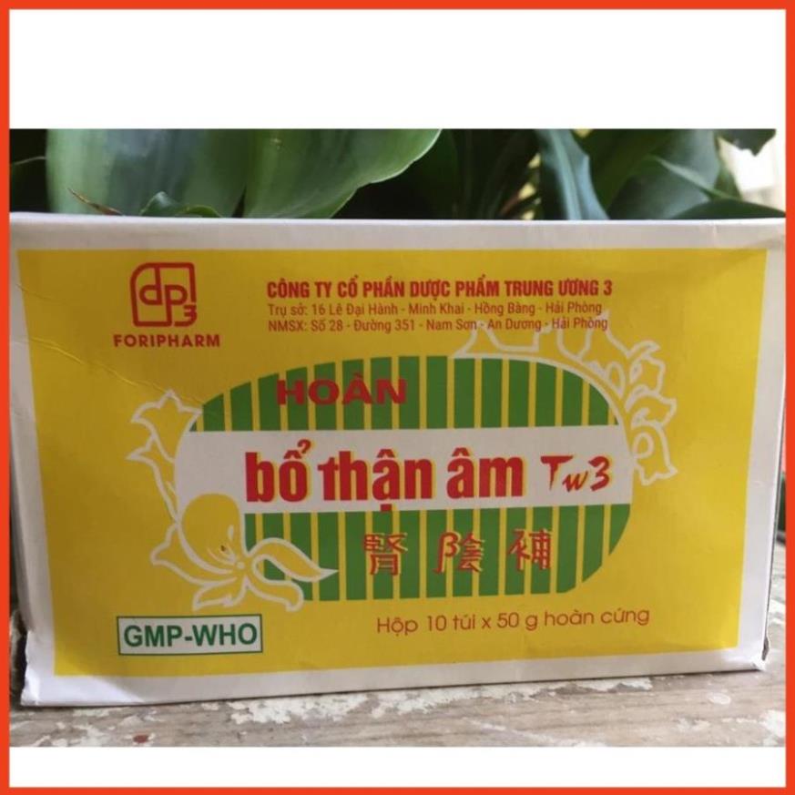 Hoàn bổ thận âm trung ương 3-Nguyên hộp to 10 gói- Mỗi gói 50g Hoàn Cứng