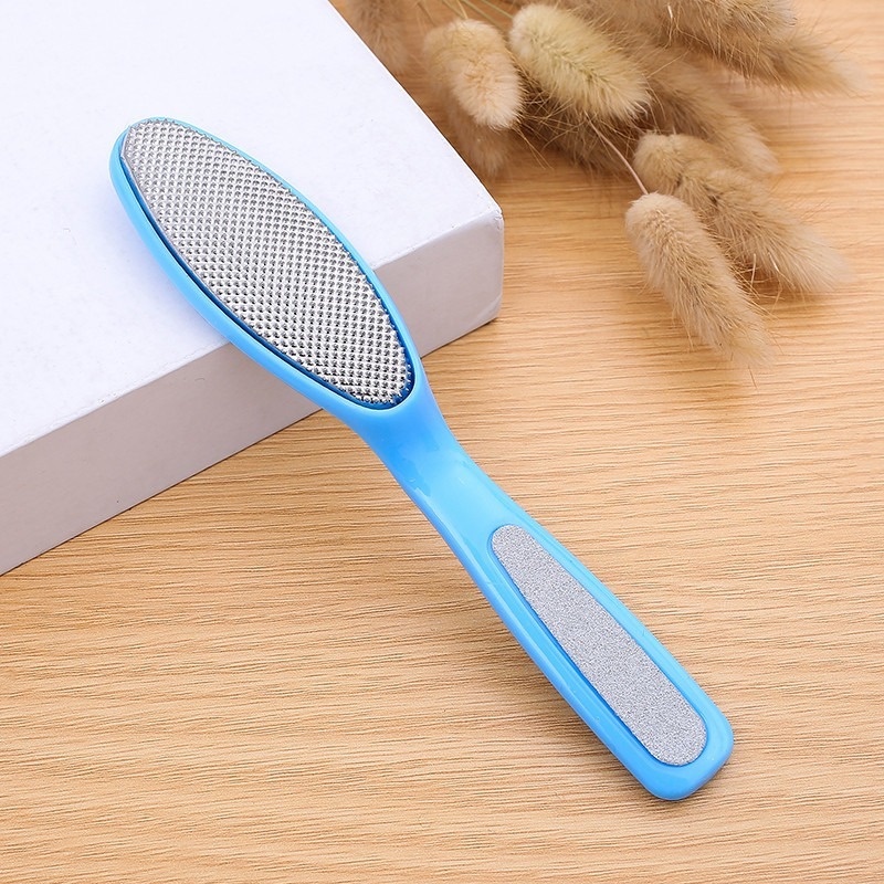Dụng cụ chà gót chân tẩy tế bào chết hai đầu dạng nhám tiện lợi