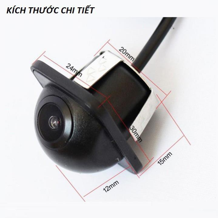 Camera lùi CCD hình nấm thẩm mỹ độ phân giải HD có thang chia vạch thông minh | BigBuy360 - bigbuy360.vn