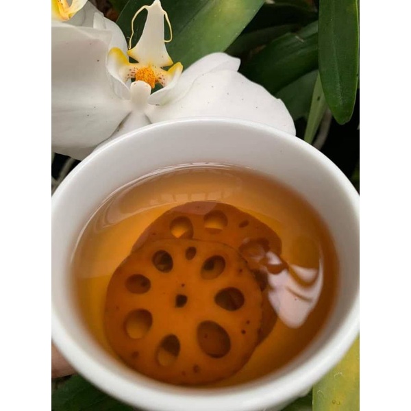 Trà củ sen -HTX Sen Vàng TP