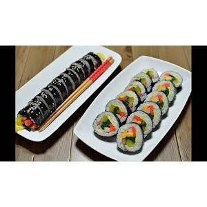 Rong biển lá-Cuộn cơm-Kim bắp-Cuộn sushi-Gói 100 lá