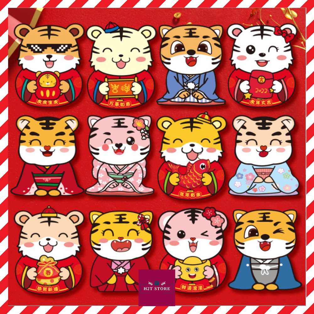 Mua Bao lì xì chibi 2022 dễ thương , lì xì tết nhâm dần hoạt hình con ...