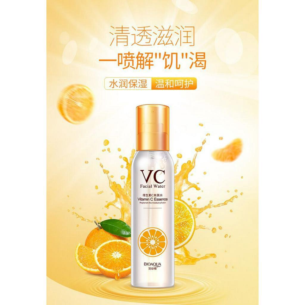 Toner cấp ẩm Bioaqua Nước dưỡng ẩm tinh chất Vitamin C mịn da sáng da Luxuka BA11