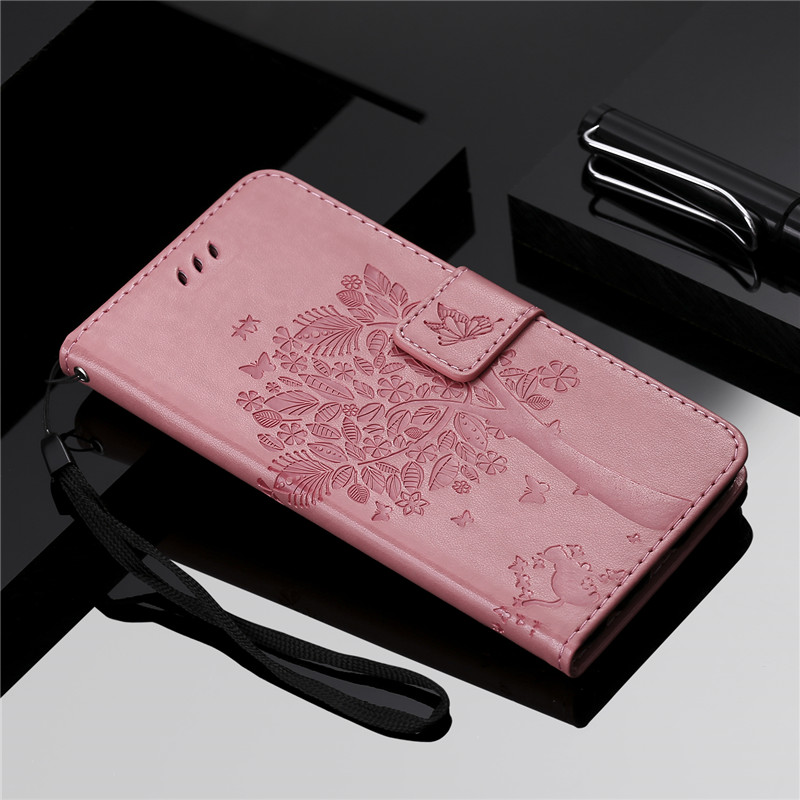 Bao da điện thoại có dây đeo cứng kiểu ví đựng thẻ cho LG G3
