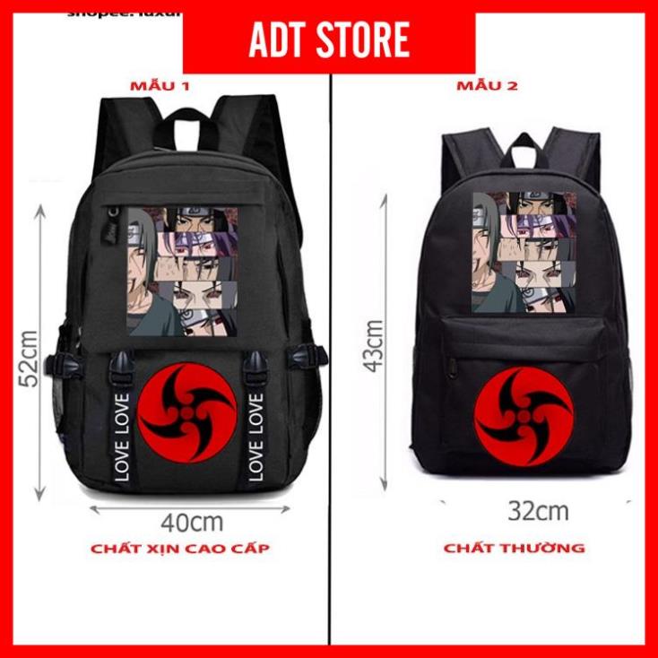 💥Sale 50%💥 Balo in hình Itachi Uchiha (Naruto) anime độc đẹp chất xịn 🧡