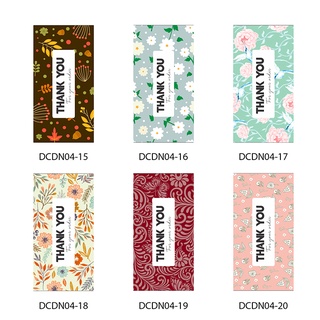Tem dán niêm phong, tem dán túi giấy, sticker có keo dán sẵn, nhãn dán niêm phong hộp carton kích thước 6x3 cm DCDN04